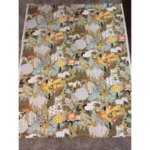 Safari House ‘N Home Vintage Fabric Mid Century Upholstery Jungle Style Design